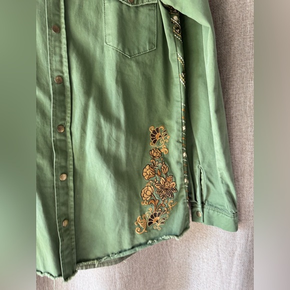 Vintage Spell Panther Olive Green Jacket - Picture 5 of 11